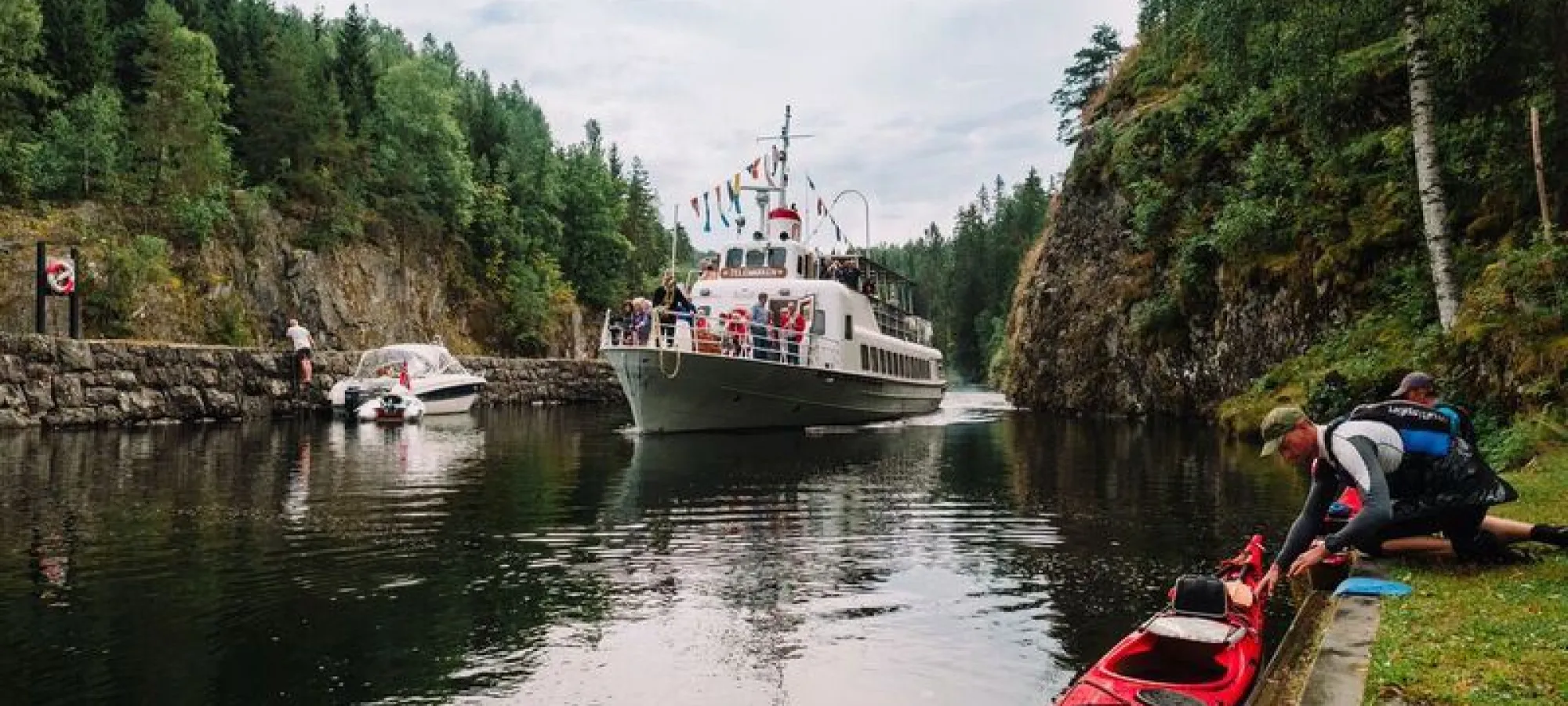 Half day trip: Akkerhaugen – Lunde – Akkerhaugen (boat first)