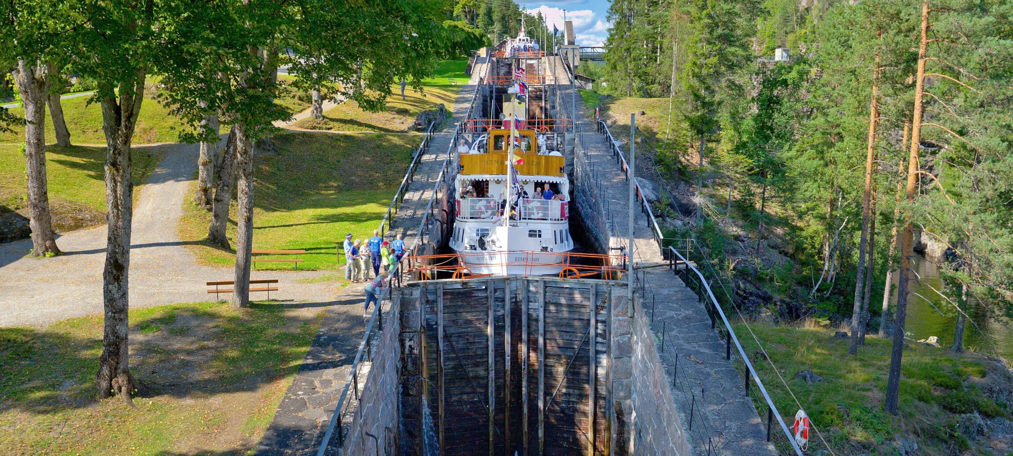 Half day trip morning Ulefoss «Culture and history by the canal»