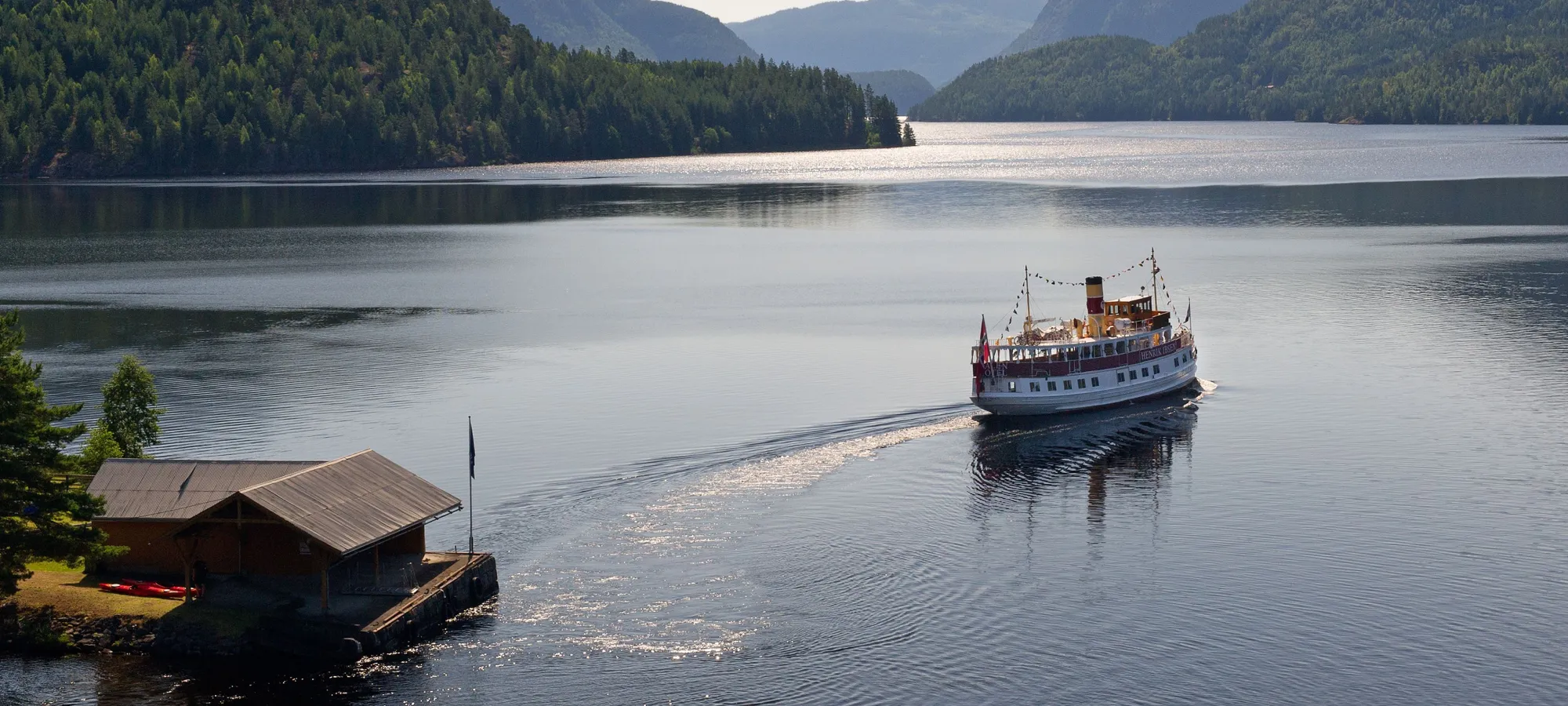 Dalen Hotel - canal cruise from Lunde