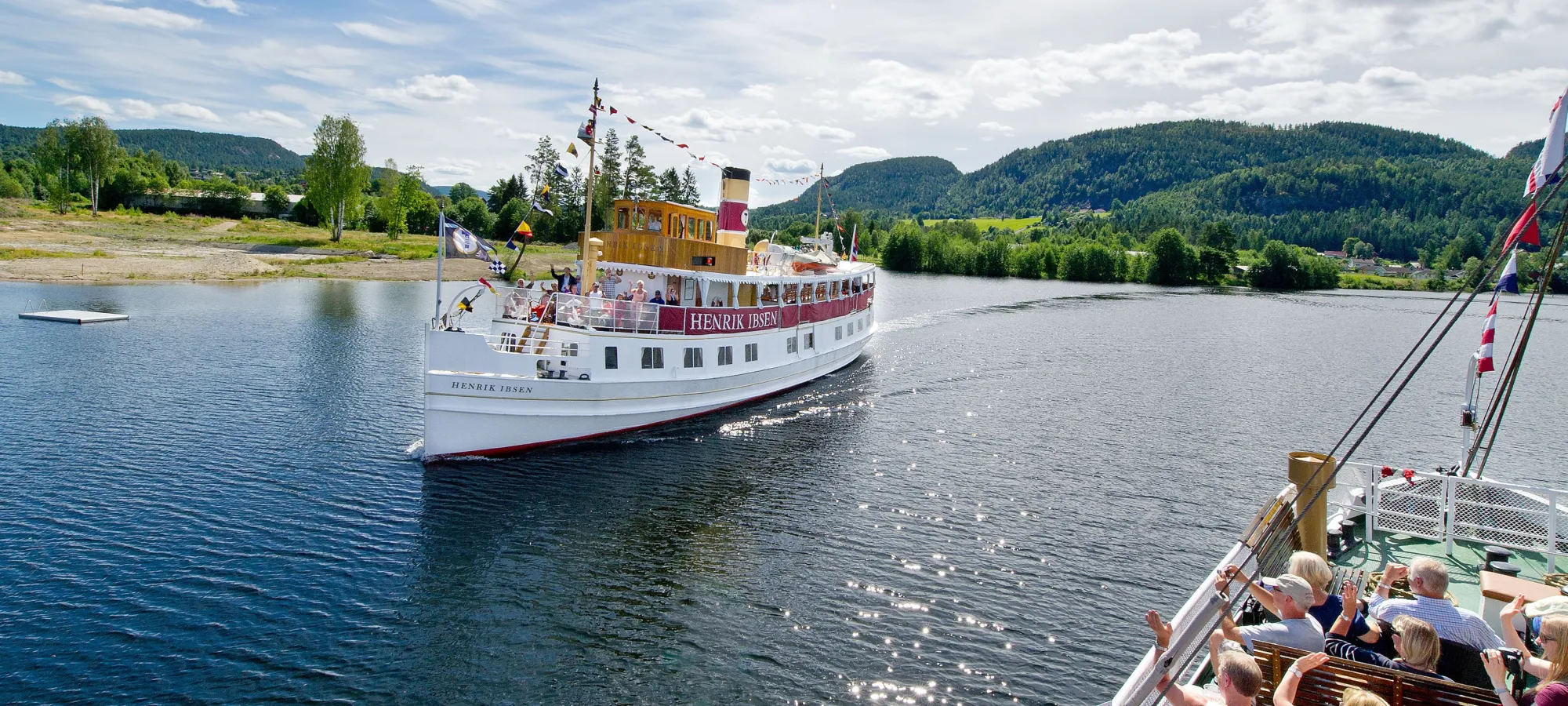 Half day trip afternoon: Lunde-Ulefoss-Lunde