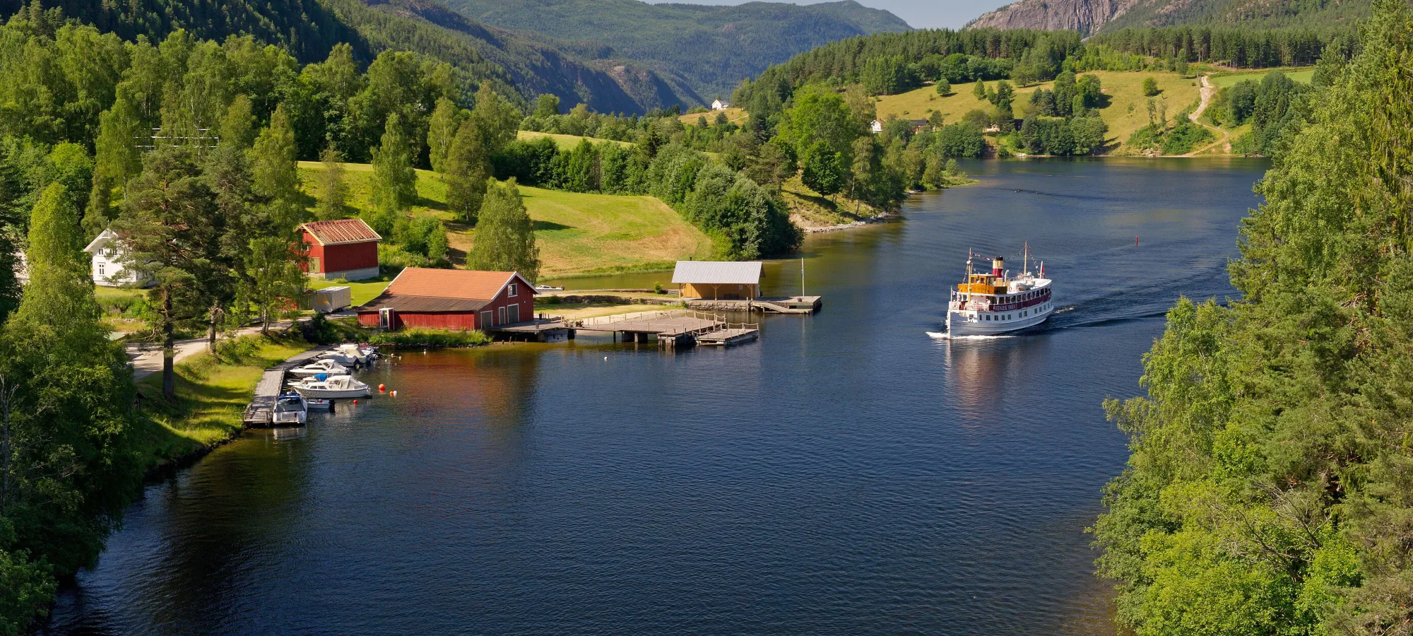 Half day trip afternoon: Skien-Lunde-Skien